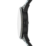 Michael Kors Ritz Crystals Black Dial Two Tone Steel Strap Watch for Women - MK6733 Authentic Buy Shop Now