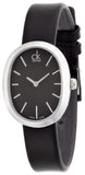 Calvin Klein Incentive Black Dial Black Rubber Strap Watch for Women - K3P231C1 Authentic Buy Shop Now