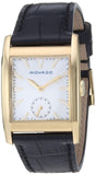 Movado Heritage Mother of Pearl White Dial Black Leather Strap Watch For Women - 3650050 Authentic Buy Shop Now