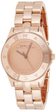 Marc Jacobs Blade Rose Gold Dial Rose Gold Steel Strap Watch for Women - MBM3127 Authentic Buy Shop Now