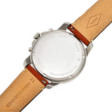 Fossil Grant Chronograph Blue Dial Brown Leather Strap Watch for Men - FS5210 Authentic Buy Shop Now