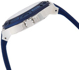 Guess Force White Dial Blue Rubber Strap Watch For Men - W0674G4 Authentic Buy Shop Now