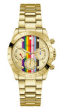 Guess Eclipse Multifunction Gold Dial Gold Steel Strap Watch for Women - GW0433L1 Authentic Buy Shop Now