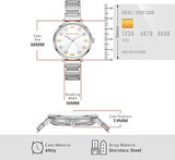 Michael Kors Addyson Quartz Silver Dial Silver Steel Strap Watch for Women - MK7417 Authentic Buy Shop Now