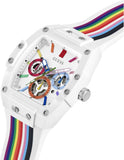 Guess Phoenix Analog White Dial White Silicone Strap Watch for Men - GW0720G1 Authentic Buy Shop Now