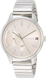 Tommy Hilfiger Brooke Pink Dial Silver Steel Strap Watch for Women - 1782020 Authentic Buy Shop Now
