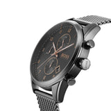 Hugo Boss Skymaster Grey Dial Grey Mesh Bracelet Watch for Men - 1513837 Authentic Buy Shop Now