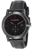 Burberry The City Black Dial Black Leather Strap Watch for Men - BU9906 Authentic Buy Shop Now