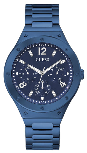 Guess Scope Multifunction Blue Dial Blue Steel Strap Watch for Men - GW0454G4 Authentic Buy Shop Now