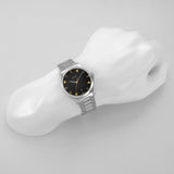 Gucci G Timeless Black Dial Silver Steel Strap Watch For Women - YA1264029 Authentic Buy Shop Now