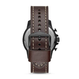 Fossil Bowman Chronograph Brown Dial Brown Leather Strap Watch for Men - FS5601 Authentic Buy Shop Now