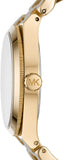 Michael Kors Runway Gold Dial Gold Steel Strap Watch For Women - MK4561 Authentic Buy Shop Now
