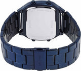 Fossil Retro Analog-Digital Black Dial Blue Steel Strap Watch for Men - FS5896 Authentic Buy Shop Now