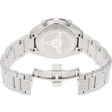 Tissot T Sport PRS 516 Chronograph White Dial Silver Steel Strap Watch For Men - T100.417.11.031.00 Authentic Buy Shop Now