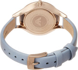 Emporio Armani Aurora Quartz Mother of Pearl White Dial Blue Leather Strap Watch For Women - AR11109 Authentic Buy Shop Now