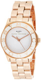 Marc Jacobs Blade White Dial Gold Steel Strap Watch for Women - MBM3075 Authentic Buy Shop Now