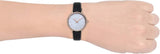 Michael Kors Pyper Three Hand White Dial Black Leather Strap Watch For Women - MK2835 Authentic Buy Shop Now