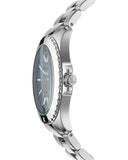 Michael Kors Everest Three-Hand Blue Dial Silver Steel Strap Watch For Men - MK9079 Authentic Buy Shop Now