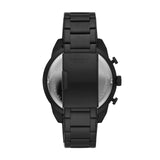 Fossil Bronson Chronograph Black Dial Black Steel Strap Watch for Men - FS5712 Authentic Buy Shop Now