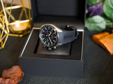 Hugo Boss Distinct Black Dial Black Rubber Strap Watch for Men - 1513855 Authentic Buy Shop Now