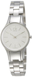 Calvin Klein Simplicity White Dial Silver Steel Strap Watch for Women - K4323126 Authentic Buy Shop Now