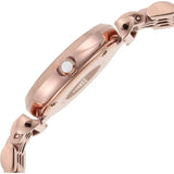 Emporio Armani Gianni T-Bar Mother of Pearl Dial Rose Gold Steel Strap Watch For Women - AR11316 Authentic Buy Shop Now