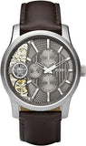 Fossil Twist Chronograph Multifunction Taupe Dial Brown Leather Strap Watch for Men - ME1098 Authentic Buy Shop Now