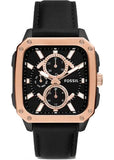 Fossil Multifunction Black Dial Black Leather Strap Watch for Men - BQ2654 Authentic Buy Shop Now