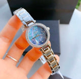 Coach Park Mother of Pearl Blue Dial Silver Steel Strap Watch for Women - 14503224 Authentic Buy Shop Now