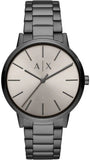Armani Exchange Cayde Analog Grey Dial Grey Steel Strap Watch For Men - AX2722 Authentic Buy Shop Now