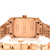 Burberry Nova Check Quartz Rose Gold Dial Rose Gold Steel Strap Watch for Women - BU1578 Authentic Buy Shop Now