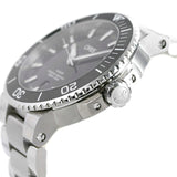 Oris Aquis Date Black Dial Silver Steel Strap Watch for Men - 0173377304134-0782405PEB Authentic Buy Shop Now