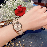 Burberry The City Gold Dial Beige Leather Strap Watch for Women - BU9210 Authentic Buy Shop Now
