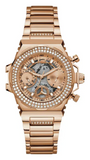 Guess Fusion Chronograph Rose Gold Dial Rose Gold Steel Strap Watch for Women - GW0552L3 Authentic Buy Shop Now