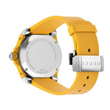 Gucci Dive Black Dial Yellow Rubber Strap Watch For Men - YA136319 Authentic Buy Shop Now