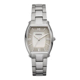 Fossil Wallace Designer Silver Dial Silver Steel Strap Watch for Women - ES3057 Authentic Buy Shop Now
