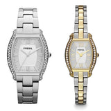 Fossil Wallace Silver Dial Silver Steel Strap Watch for Women - ES3174 Authentic Buy Shop Now