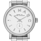 Marc Jacobs Baker White Dial Silver Steel Strap Watch for Women - MBM3246 Authentic Buy Shop Now
