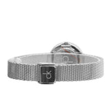 Calvin Klein Firm Black Dial Silver Mesh Bracelet Watch for Women - K3N23121 Authentic Buy Shop Now