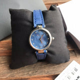 Coach Park Navy Blue Dial Navy Blue Leather Strap Watch for Women - 14503535 Authentic Buy Shop Now