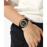 Hugo Boss Santiago Black Dial Black Nylon Strap Watch for Men - 1513935 Authentic Buy Shop Now