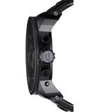 Diesel Big Daddy Blue Dial Black Leather Strap Watch For Men - DZ7127 Authentic Buy Shop Now