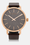 Calvin Klein Even Grey Dial Brown Leather Strap Watch for Women - K7B216G3 Authentic Buy Shop Now