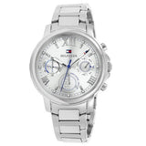 Tommy Hilfiger Claudia Silver Dial Silver Steel Strap Watch for Women - 1781741 Authentic Buy Shop Now