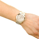 Burberry The City Gold Dial Gold Steel Strap Watch for Women - BU9145 Authentic Buy Shop Now