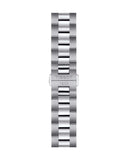 Tissot Gentleman Silver Dial Silver Steel Strap Watch For Men - T127.410.11.031.00 Authentic Buy Shop Now