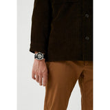 Guess Tailor Multifunction Black Dial Black Leather Strap Watch for Men - GW0389G1 Authentic Buy Shop Now