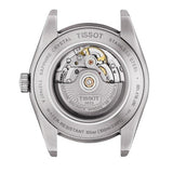 Tissot Gentleman Powermatic 80 Silicium Black Dial Black Leather Strap Watch For Men - T127.407.16.051.00 Authentic Buy Shop Now