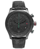 Gucci G Timeless Chronograph Black Dial Black Leather Strap Watch For Men - YA126244 Authentic Buy Shop Now