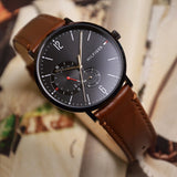 Tommy Hilfiger Brooklyn Quartz Black Dial Brown Leather Strap Watch for Men - 1791510 Authentic Buy Shop Now